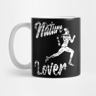 Trail running women nature lover Mug